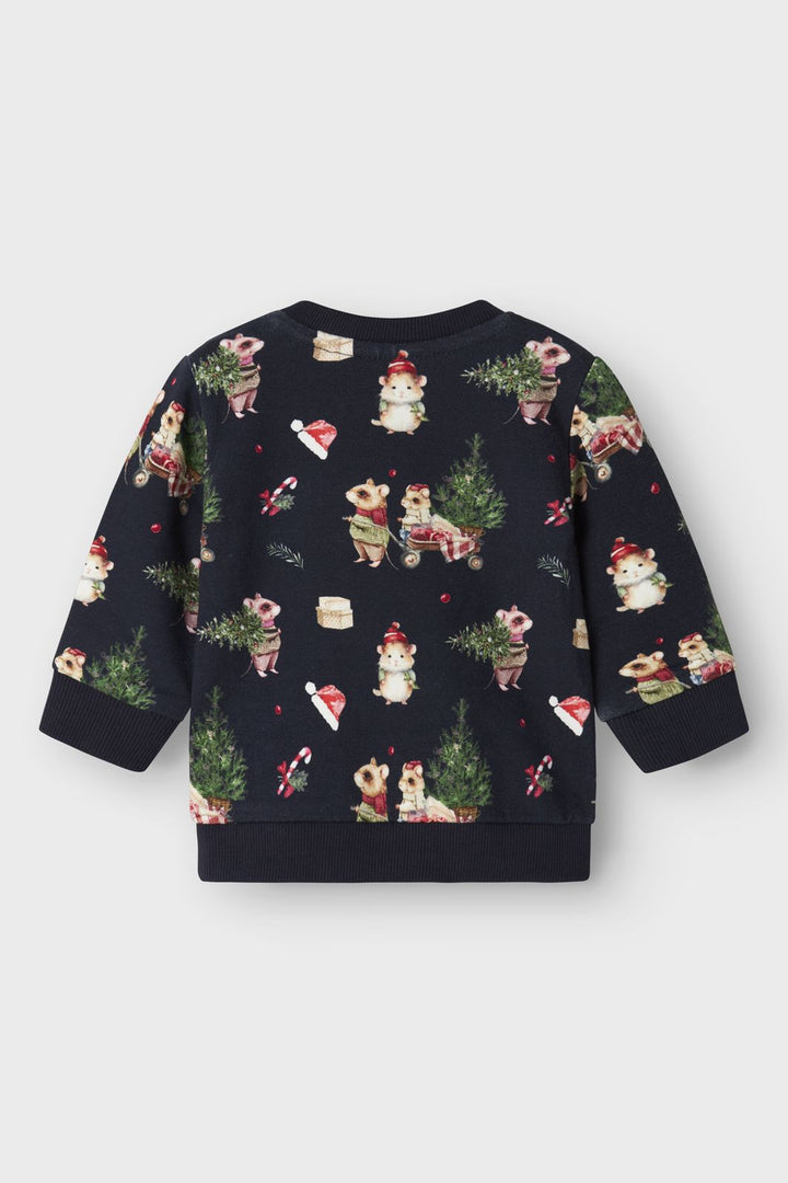 Name It - Nbnrenu Ls Sweat - 4845580 Navy Blazer