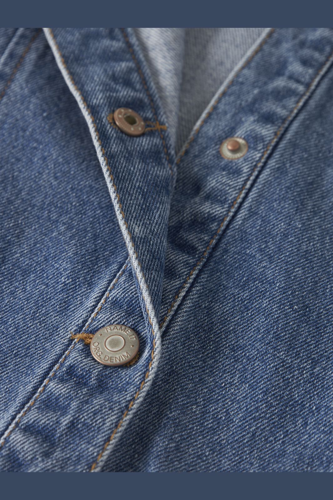 Name It - Nkfgianna 2/4 Dress 2221-Iz D - 4930417 Medium Blue Denim