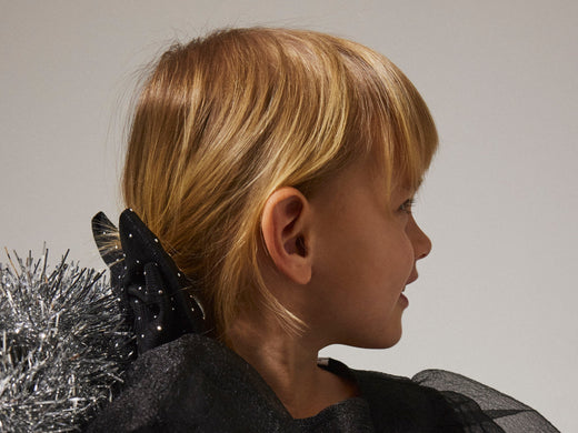 Name It - Nkfriglitter Hairbow - 4887887 Black Hårbånd 