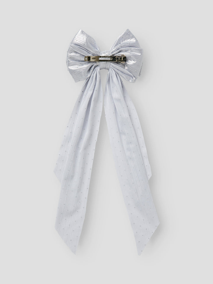 Name It - Nkfriglitter Hairbow - 4887888 Silver Hårbånd 