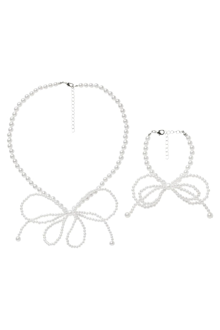 Name It - Nkfruna Jewelry Set - 4888012 Cloud Dancer Smykker 
