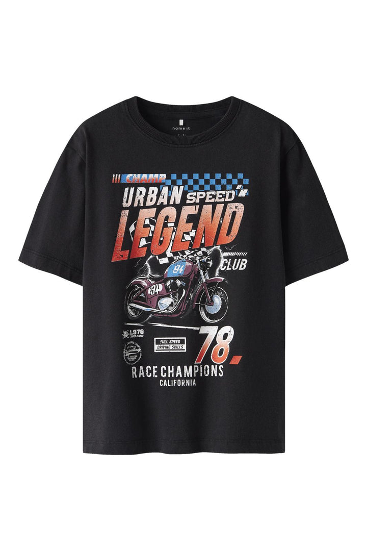 Name It - Nkmbank Ss Nreg Top Box - 4930998 Black