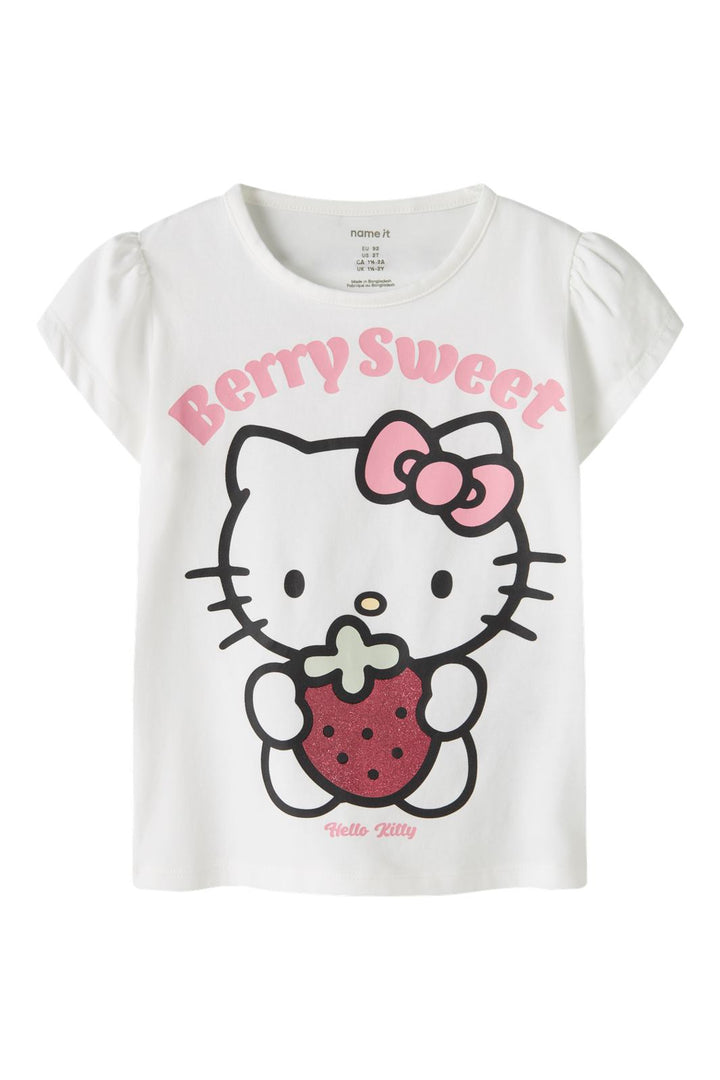 Name It - Nmfasda Hellok Ss Top Sky - 4997865 Bright White