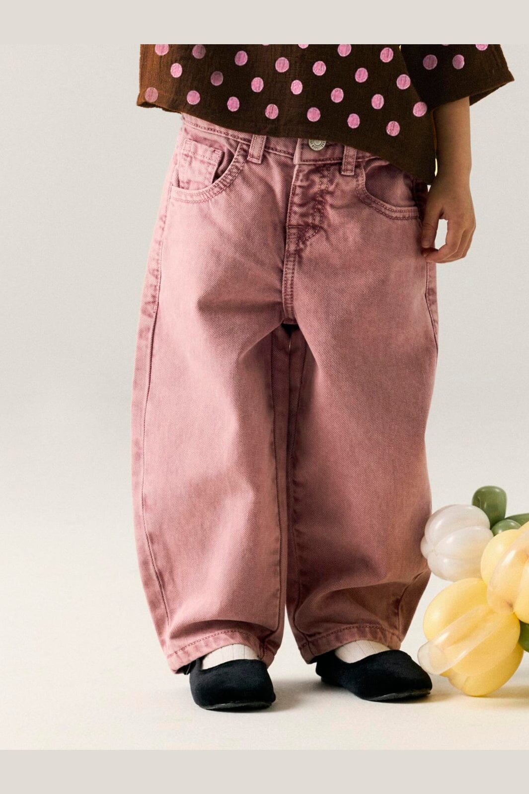 Name It - Nmfbella Barrel Jeans 4689-Be Lnoos - 5082363 Wild Ginger