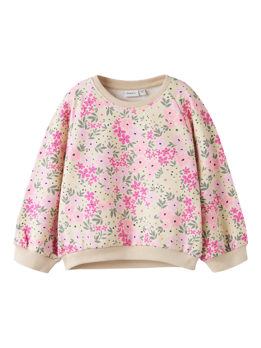 Name It - Nmfdartia Ls Nreg Sweat - 4956474 Peyote Melange Sweatshirts 