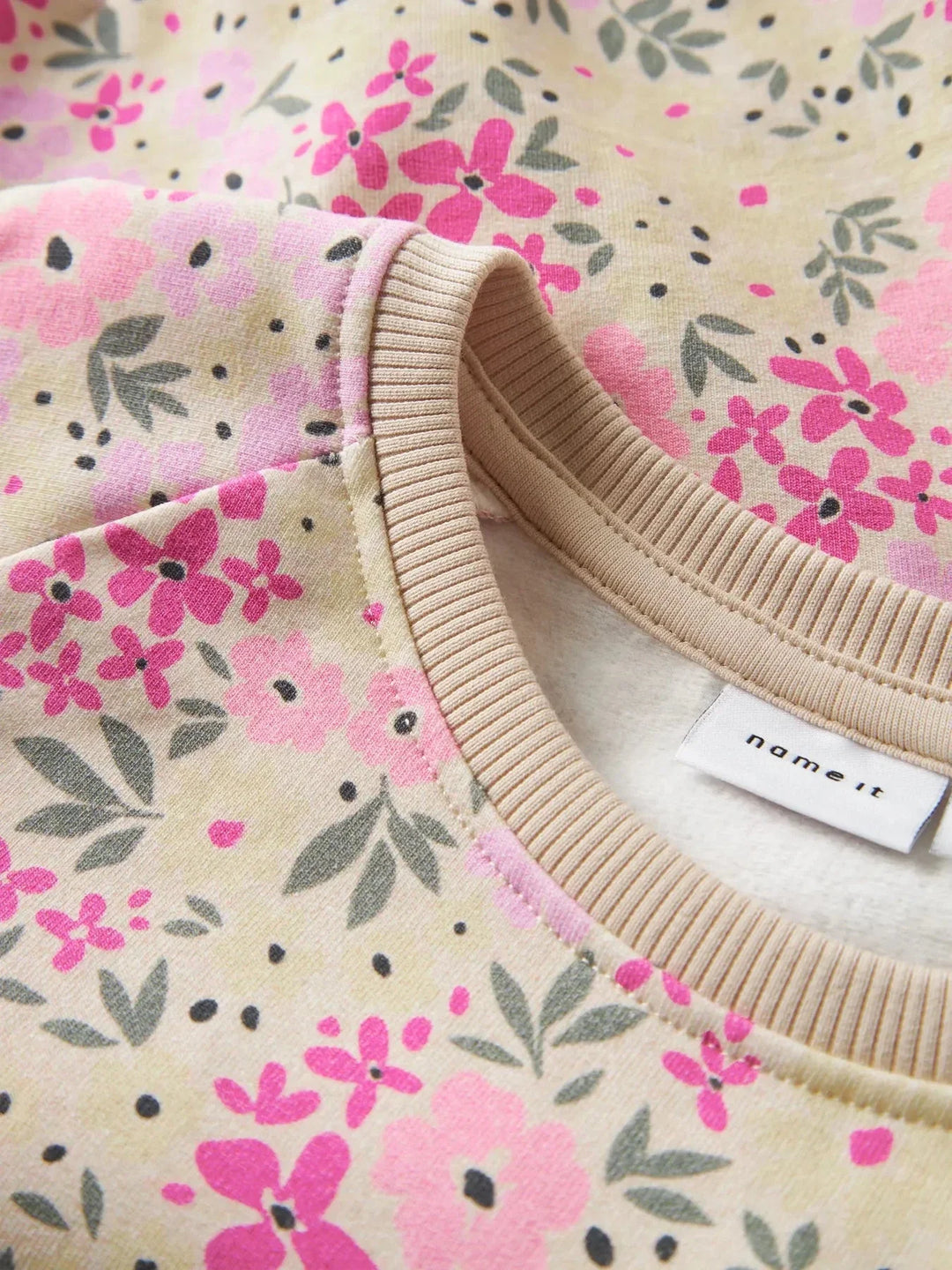 Name It - Nmfdartia Ls Nreg Sweat - 4956474 Peyote Melange Sweatshirts 