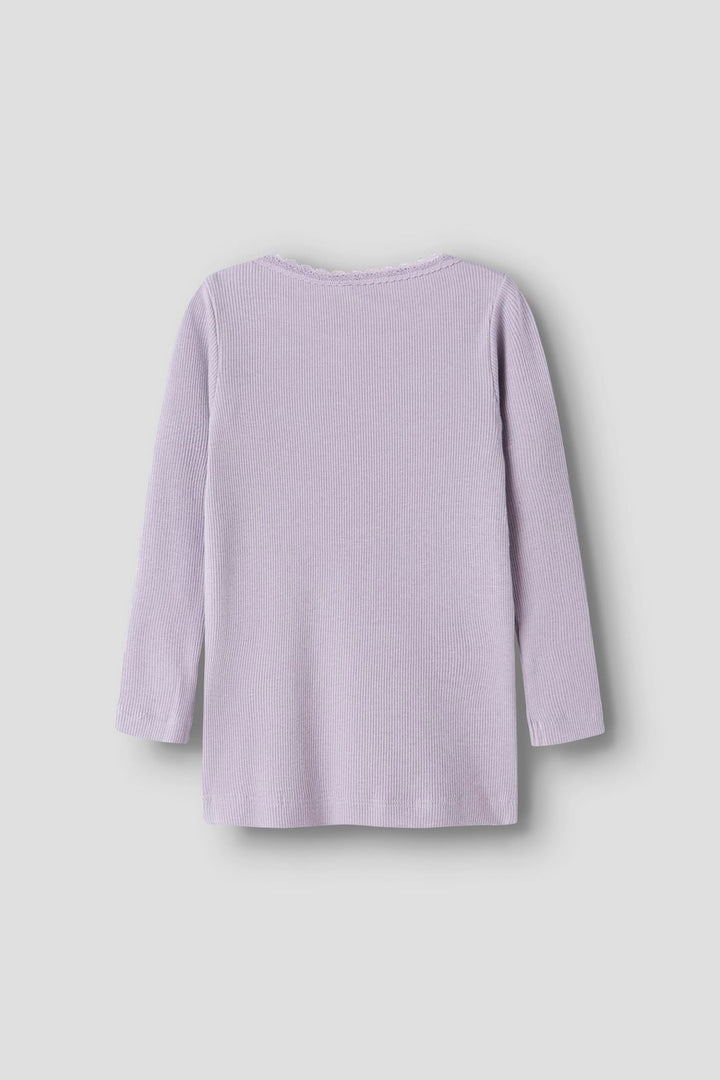 Name It - Nmfkab Ls Top - 4976206 Lavender Gray