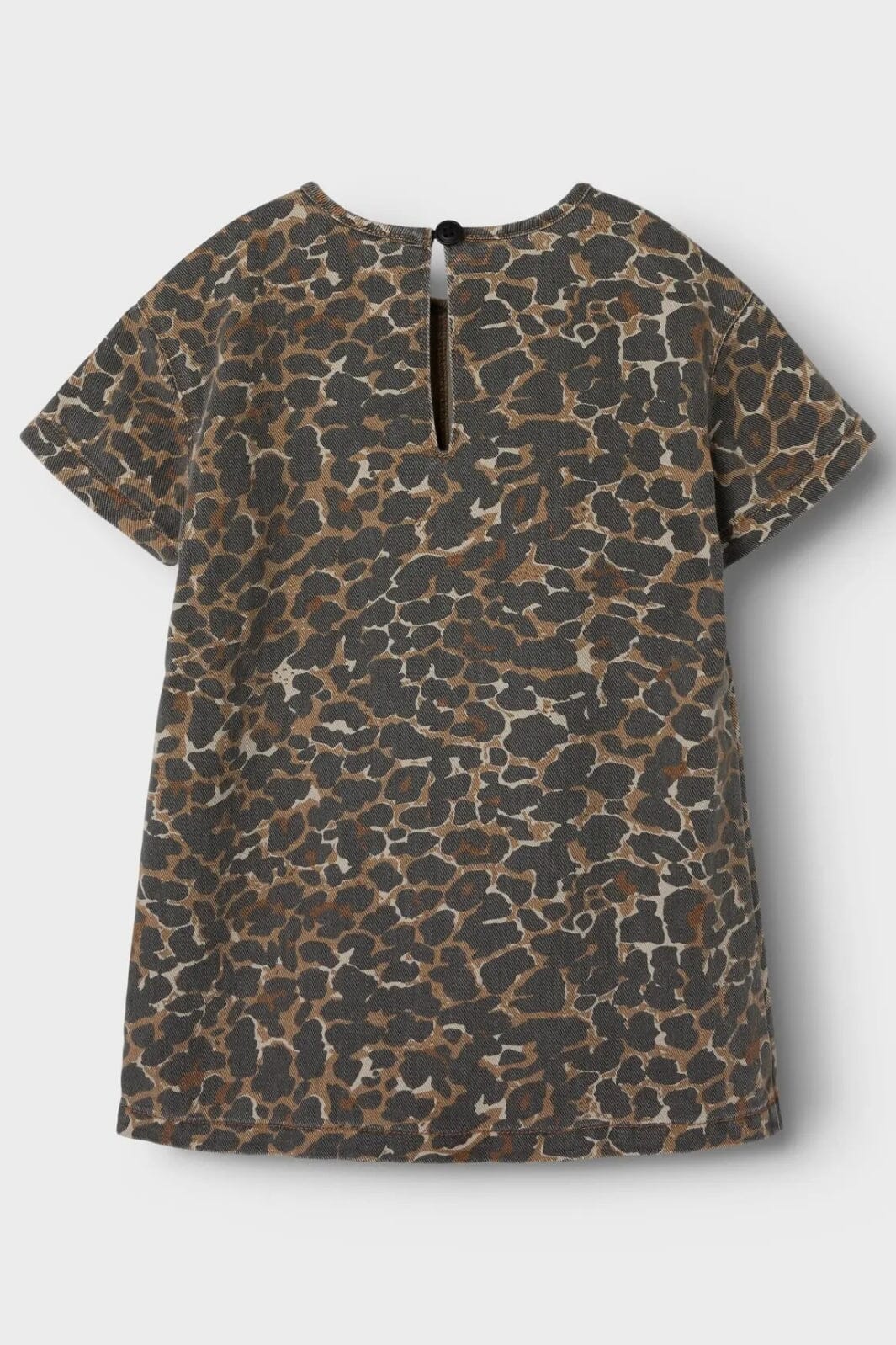 Name It - Nmfleo Twill Dress 4002-Td T - 4843204 Affogat Leo Washed Down