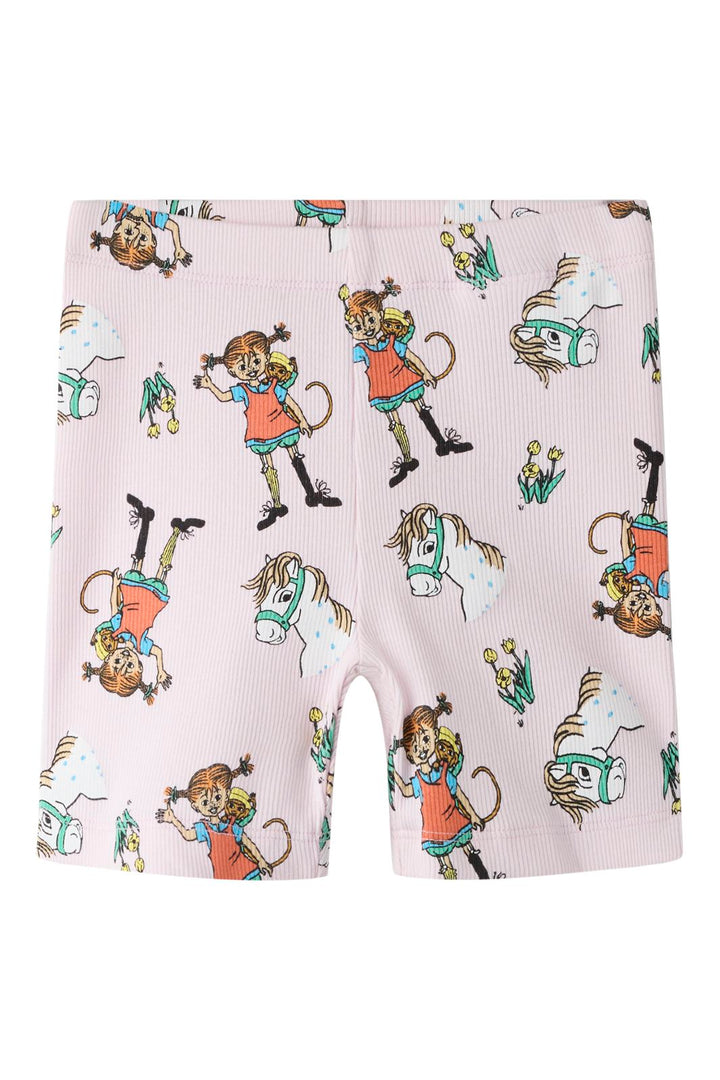 Name It - Nmfmara Pippi Shorts Legging Sky - 5096427 Cradle Pink
