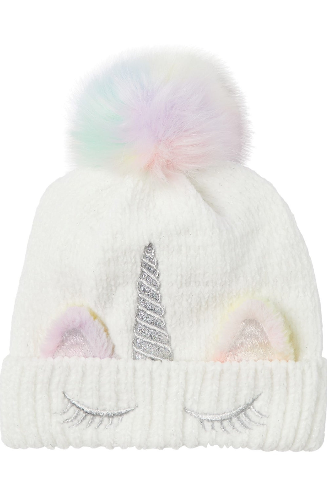 Name it - NmfMetea Knit Hat - Snow White Huer 