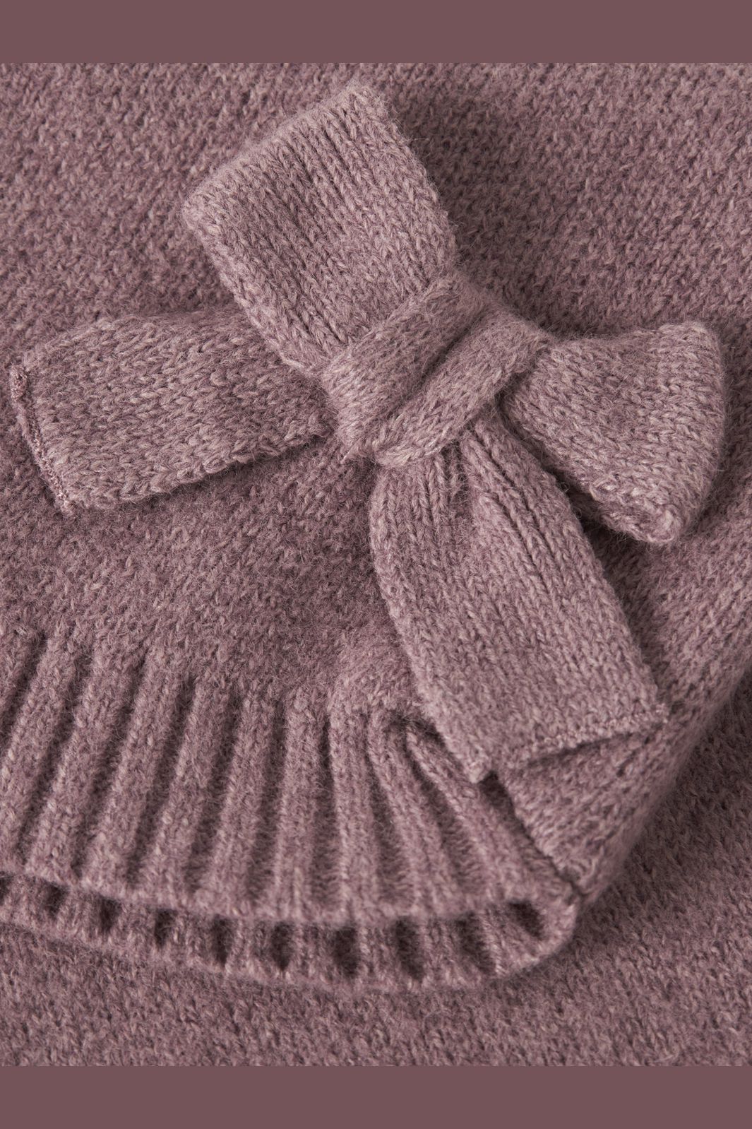 Name It - Nmfndoper Ls Knit - 5075330 Wild Ginger