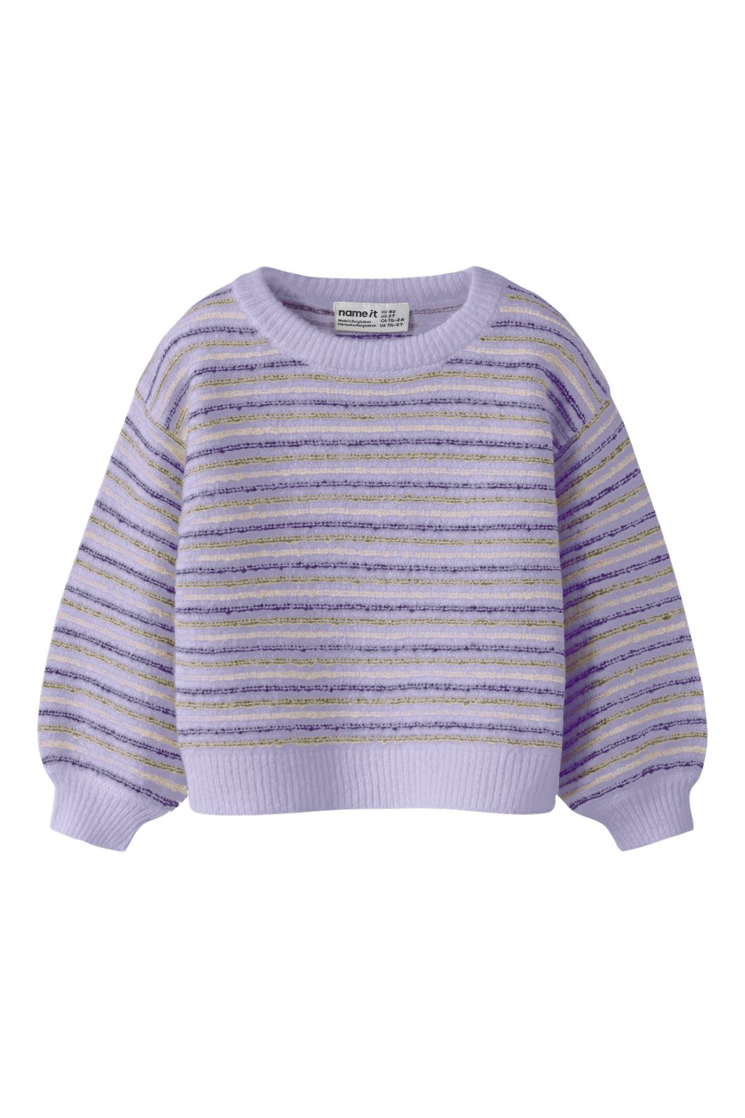 Name It - Nmfnoelle Ls Knit - 5075351 Heirloom Lilac