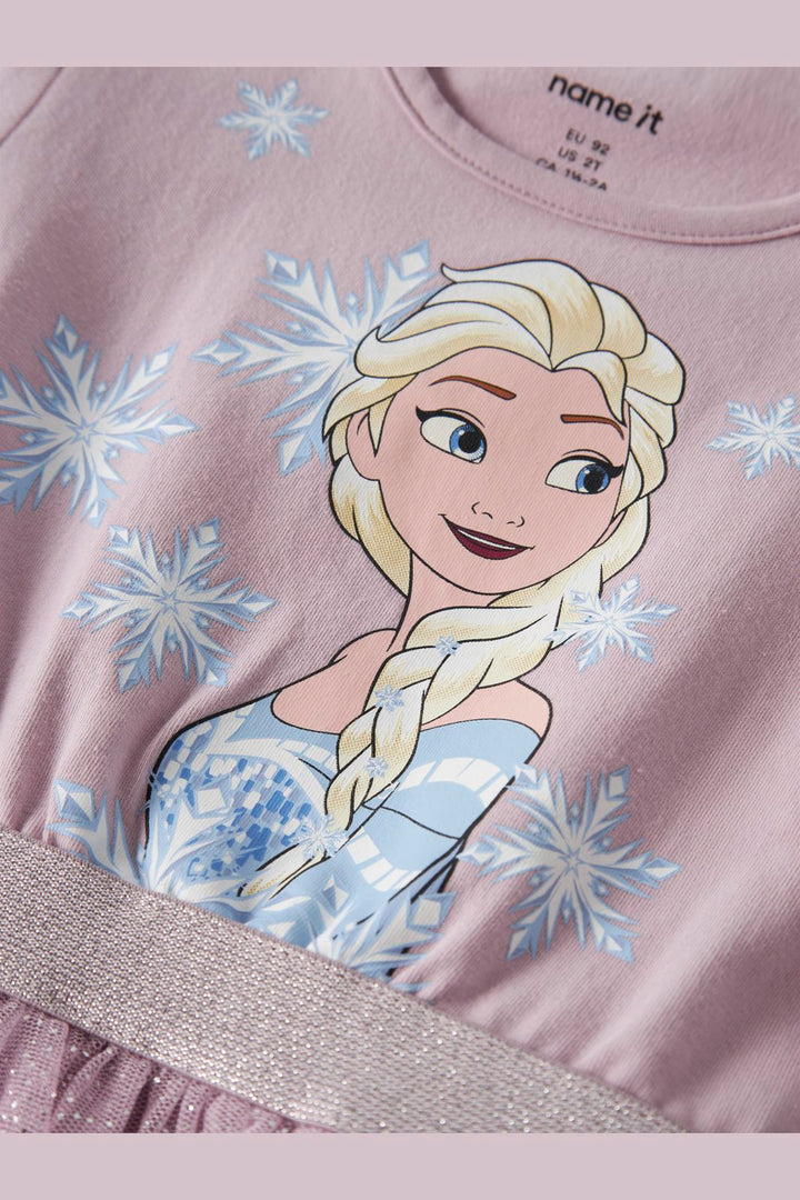 Name It - Nmfosimi Frozen Ls Tulle Dress Lnoos Wdi - 4880301 Keepsake Lilac
