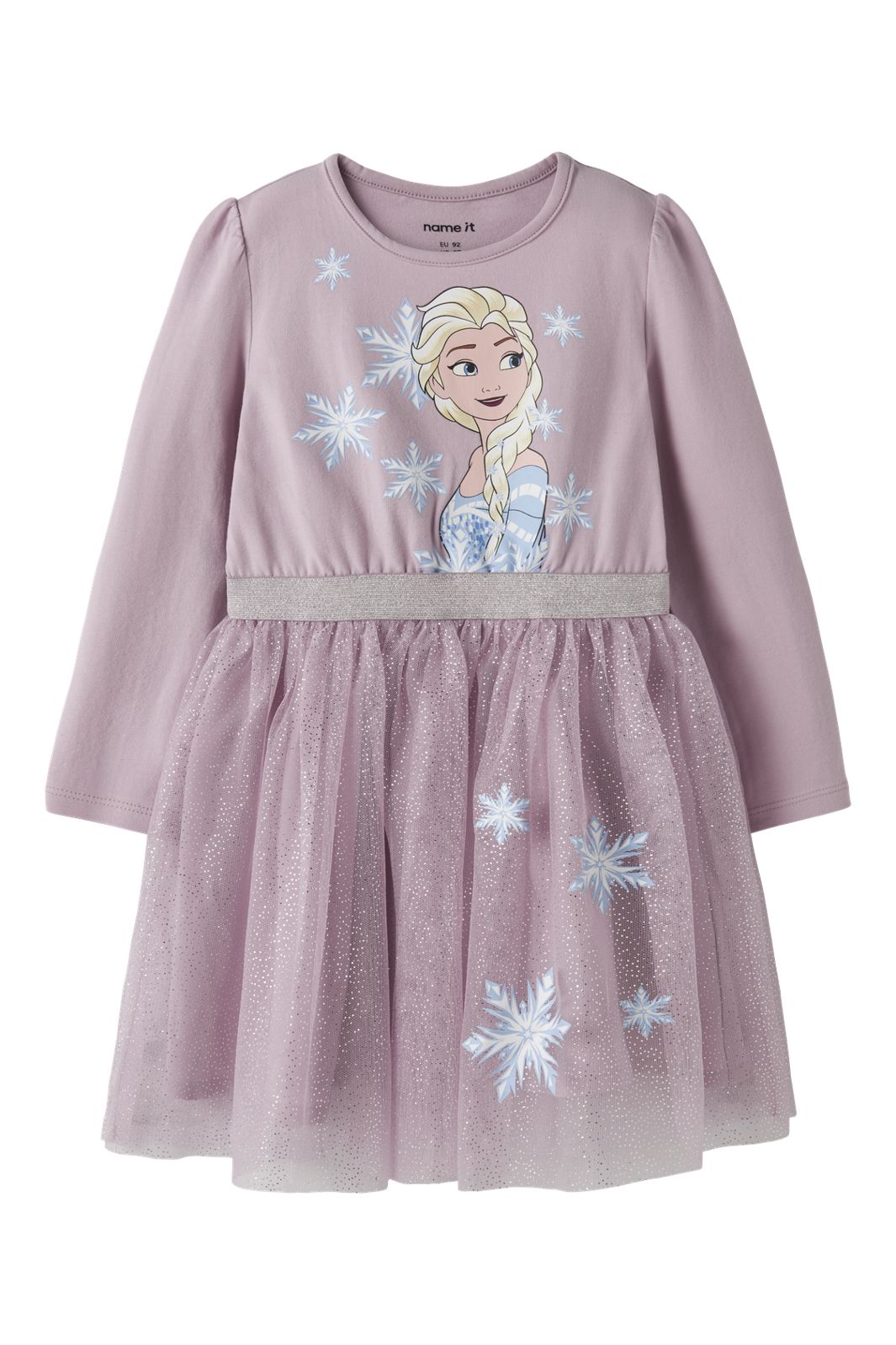 Name It - Nmfosimi Frozen Ls Tulle Dress Lnoos Wdi - 4880301 Keepsake Lilac
