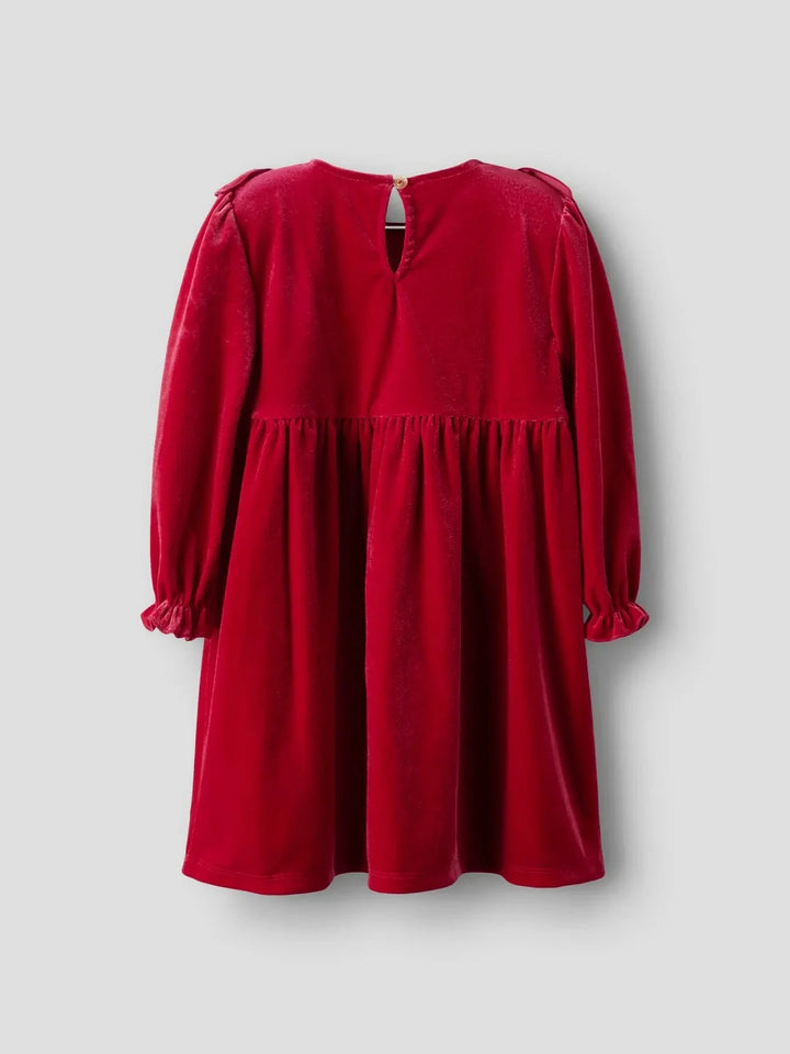 Name It - Nmfrinne Ls Vel Dress - 4964460 Jester Red Kjoler 