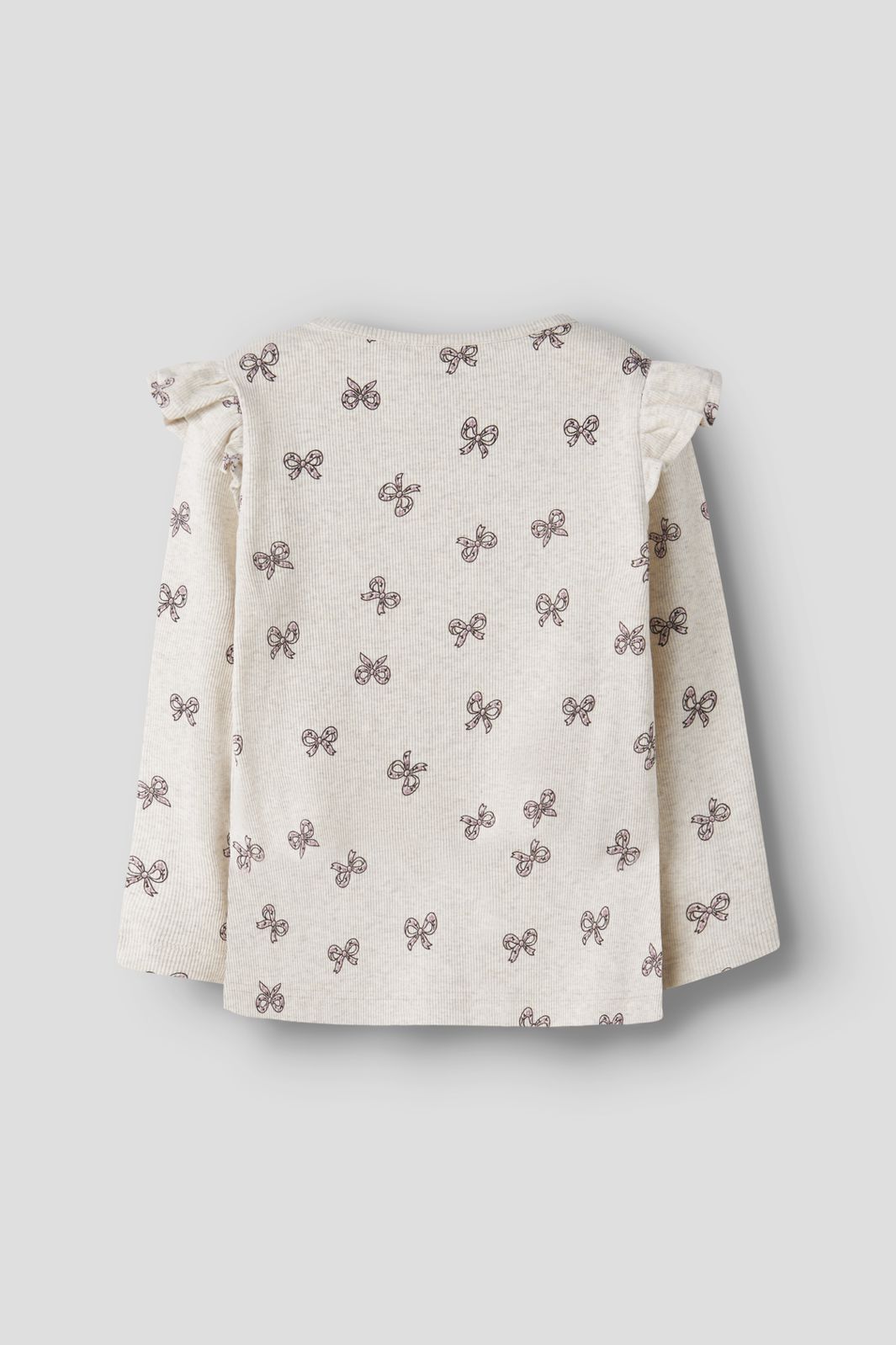 Name It - Nmfrulies Ls Top - 5115324 Peyote Melange
