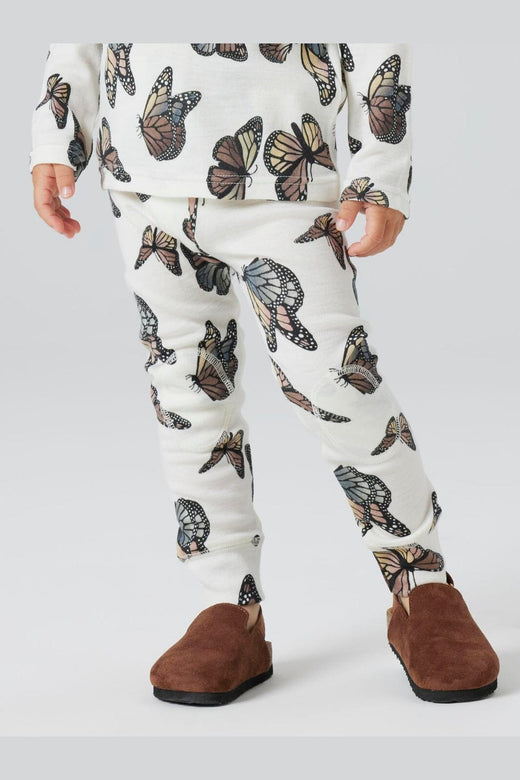 Name It - Nmfwillitus Wool Legging - 4738443 Snow White Butterfly