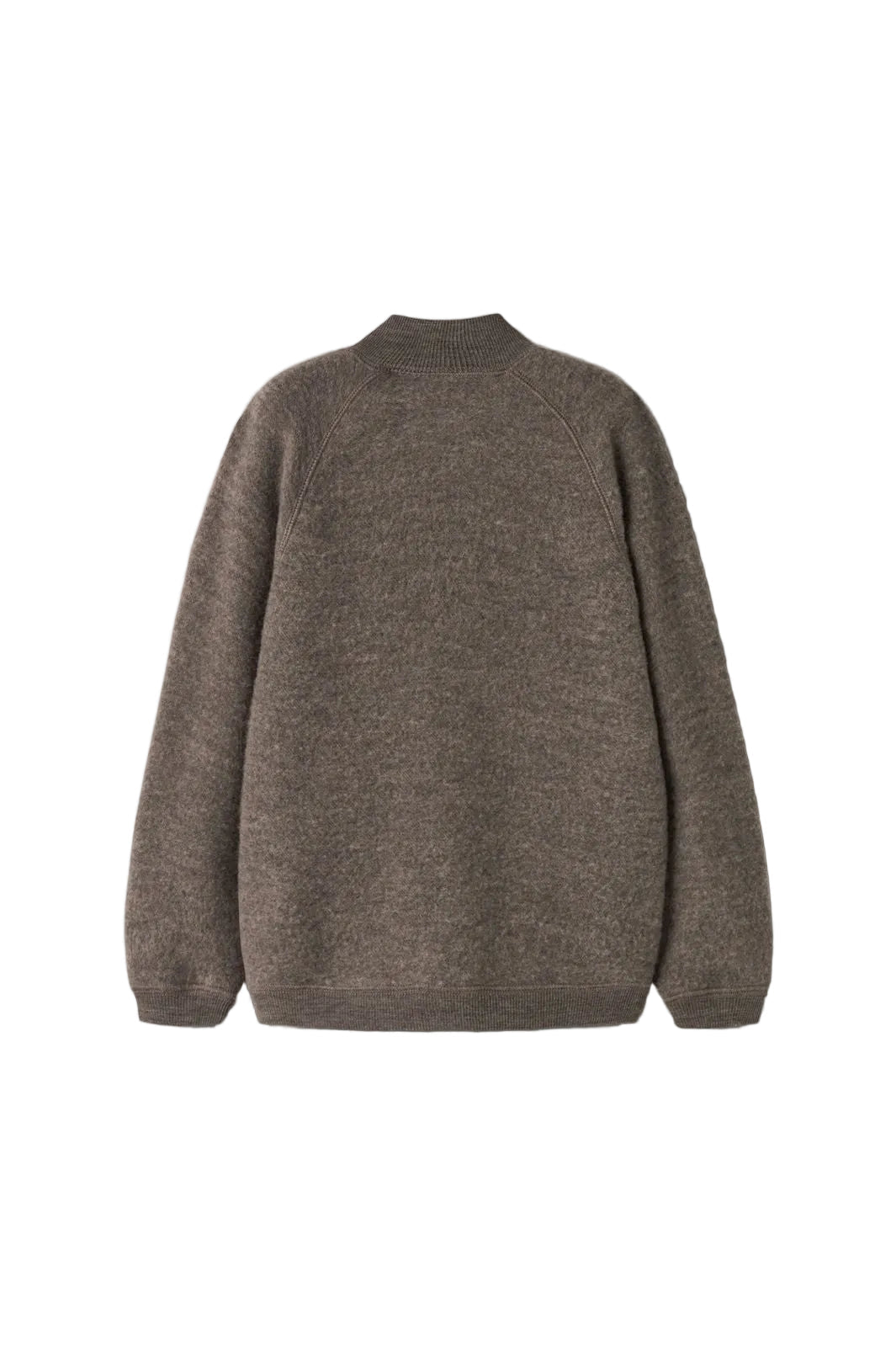 Name It - Nmfwmino Wool Brushed Ls Card - 5079569 Morel