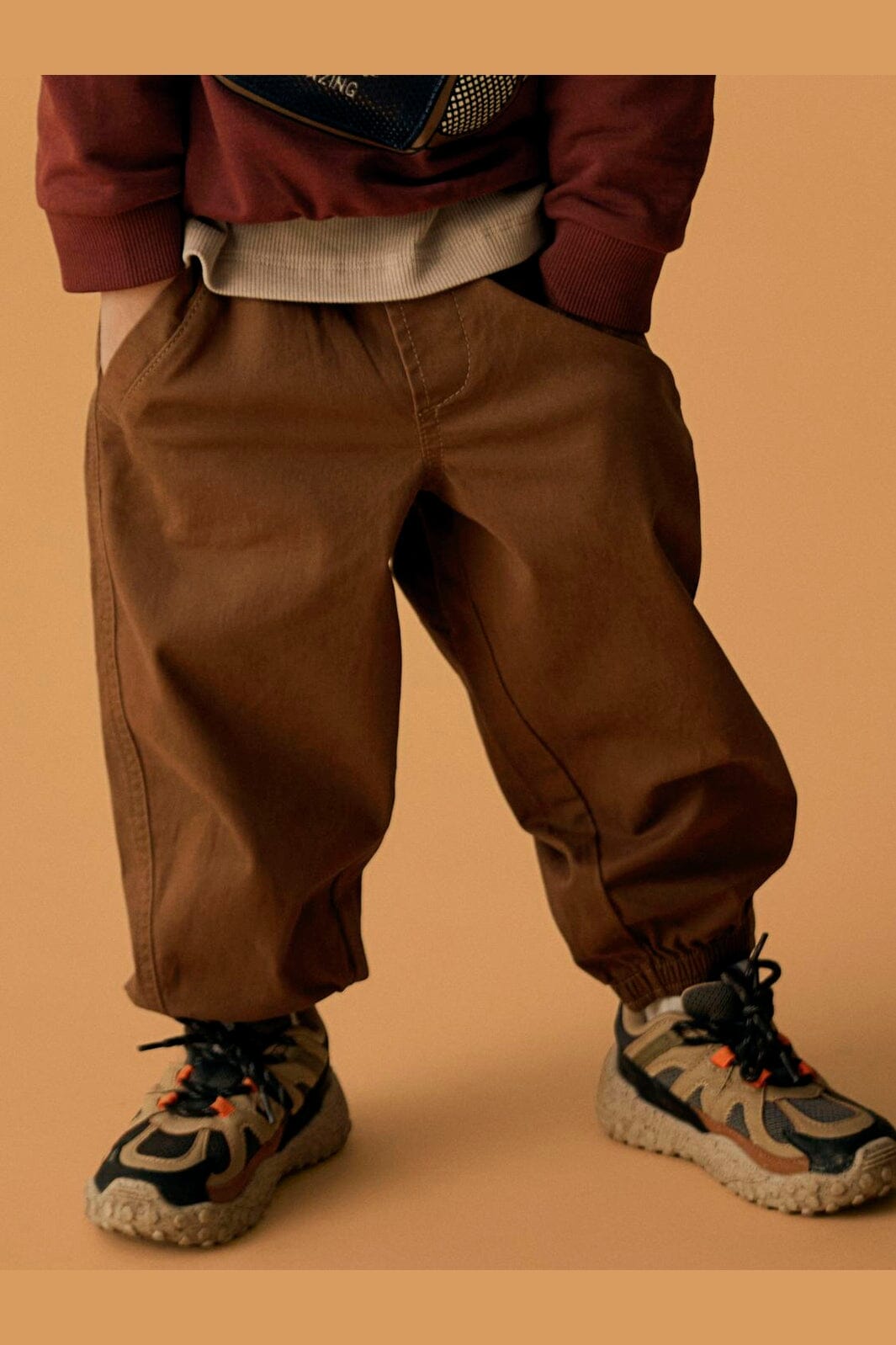 Name It - Nmmben Jog Barrel  Twi Pant 3210-Ba - 5115334 Sepia