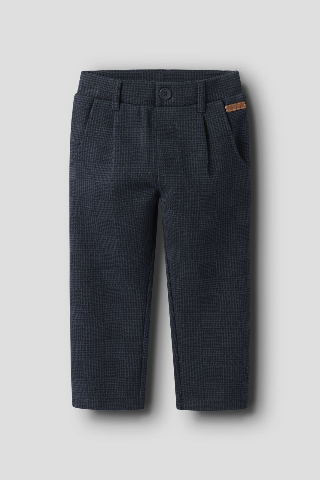Name It - Nmmrobino Sweat Pant - 4874448 Navy Blazer Check