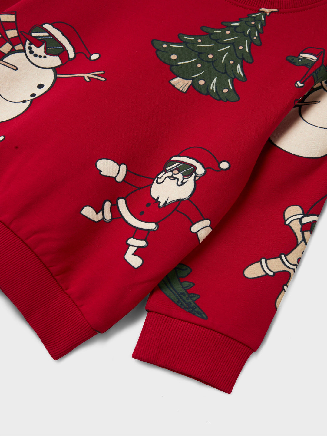 Name It - Nmmroka Ls Nreg Sweat Box - 4845820 Jester Red Sweatshirts 