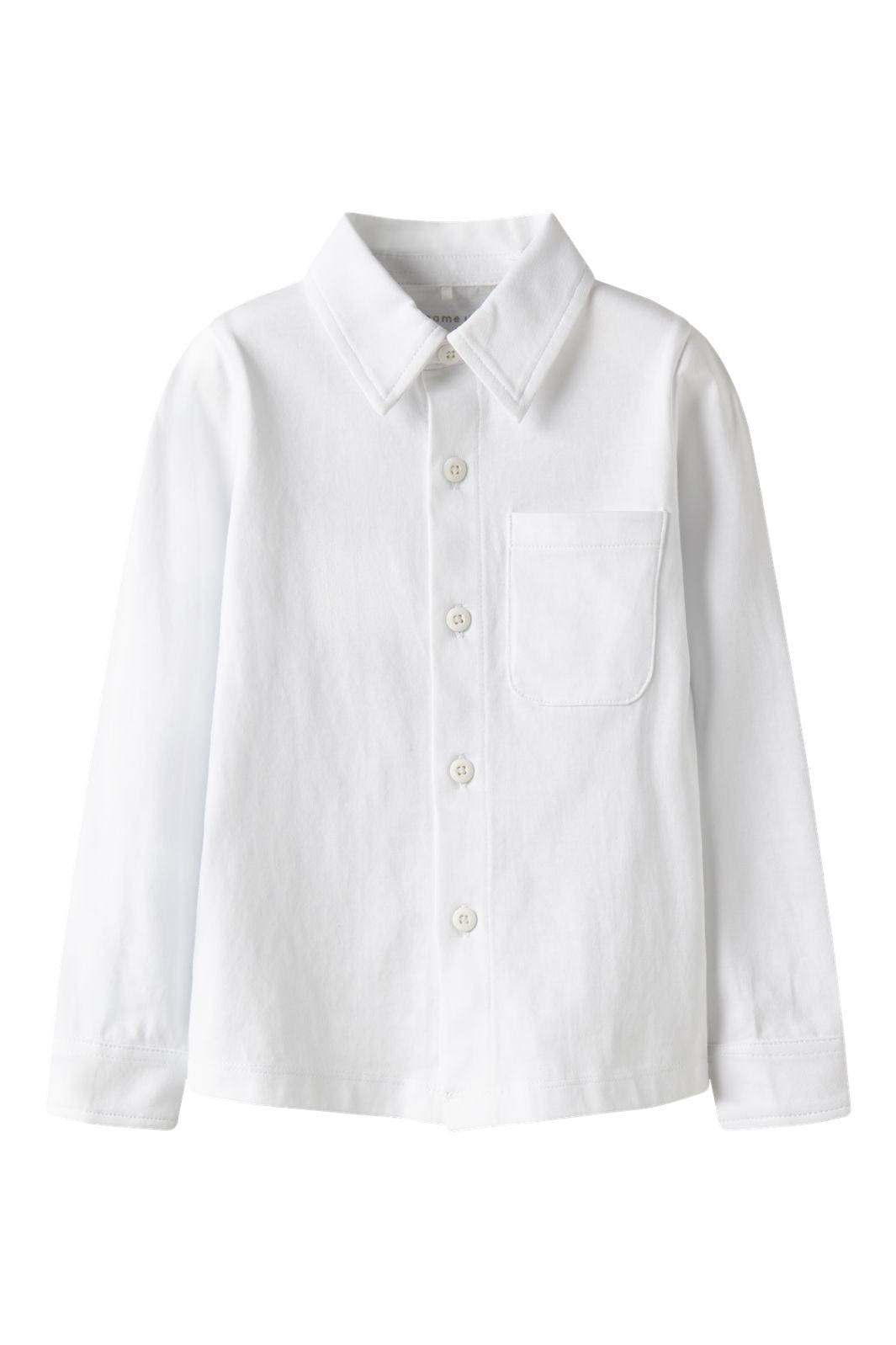 Name It - Nmmronalo Ls Jersey Shirt - 4874456 Bright White