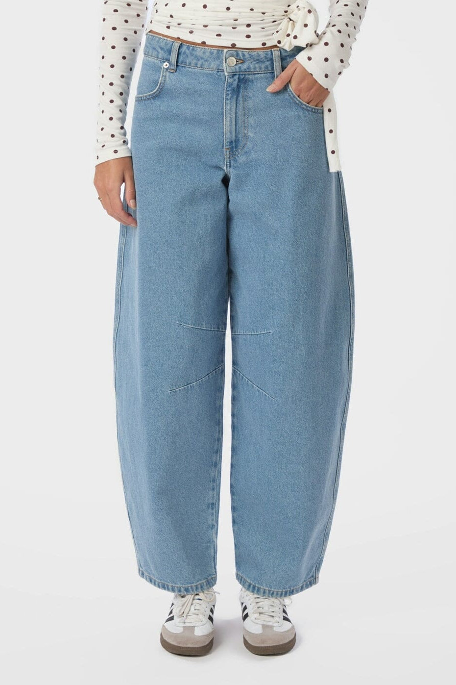 Neo Noir - Alannah D Pants 165862 - 527 - Stonewash