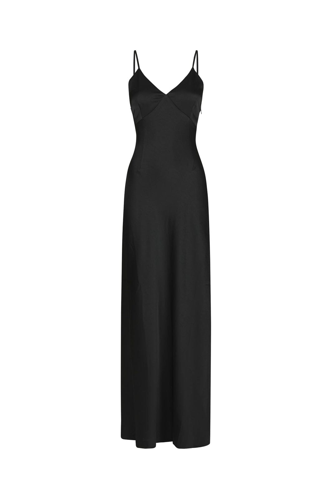 Neo Noir - Aliena Heavy Sateen Dress 170901 - 100 - Black