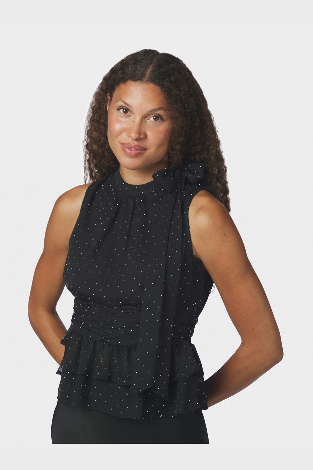 Neo Noir - Ansol Bedazzled Top 166997 - 100 - Black