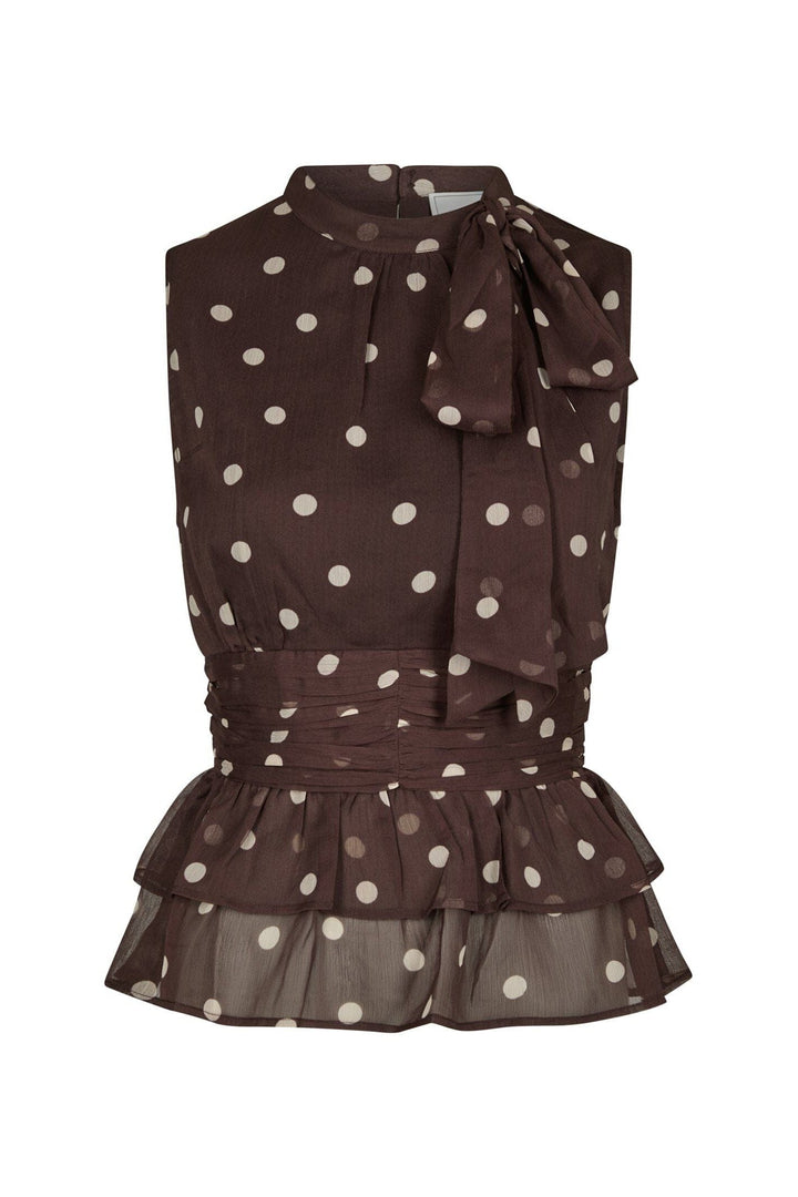 Neo Noir - Ansol Big Dot Top 170503 - 210 - Brown Toppe 