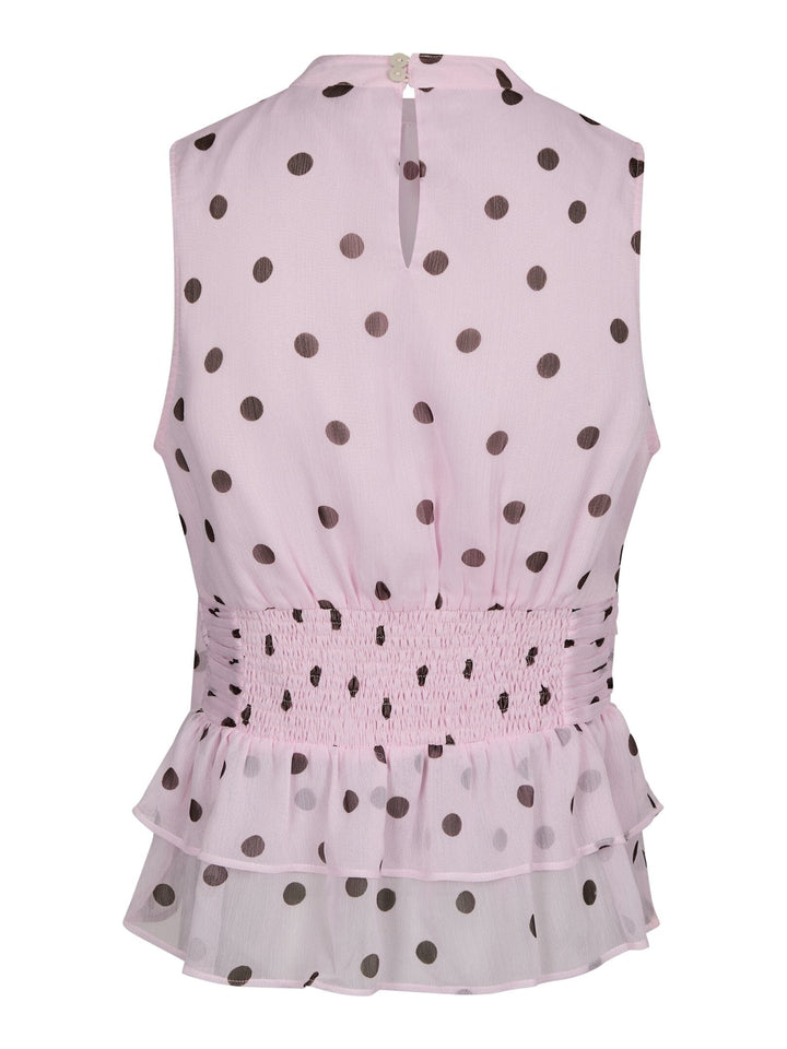 Neo Noir - Ansol Big Dot Top 170503 - 754 - Light Pink Toppe 