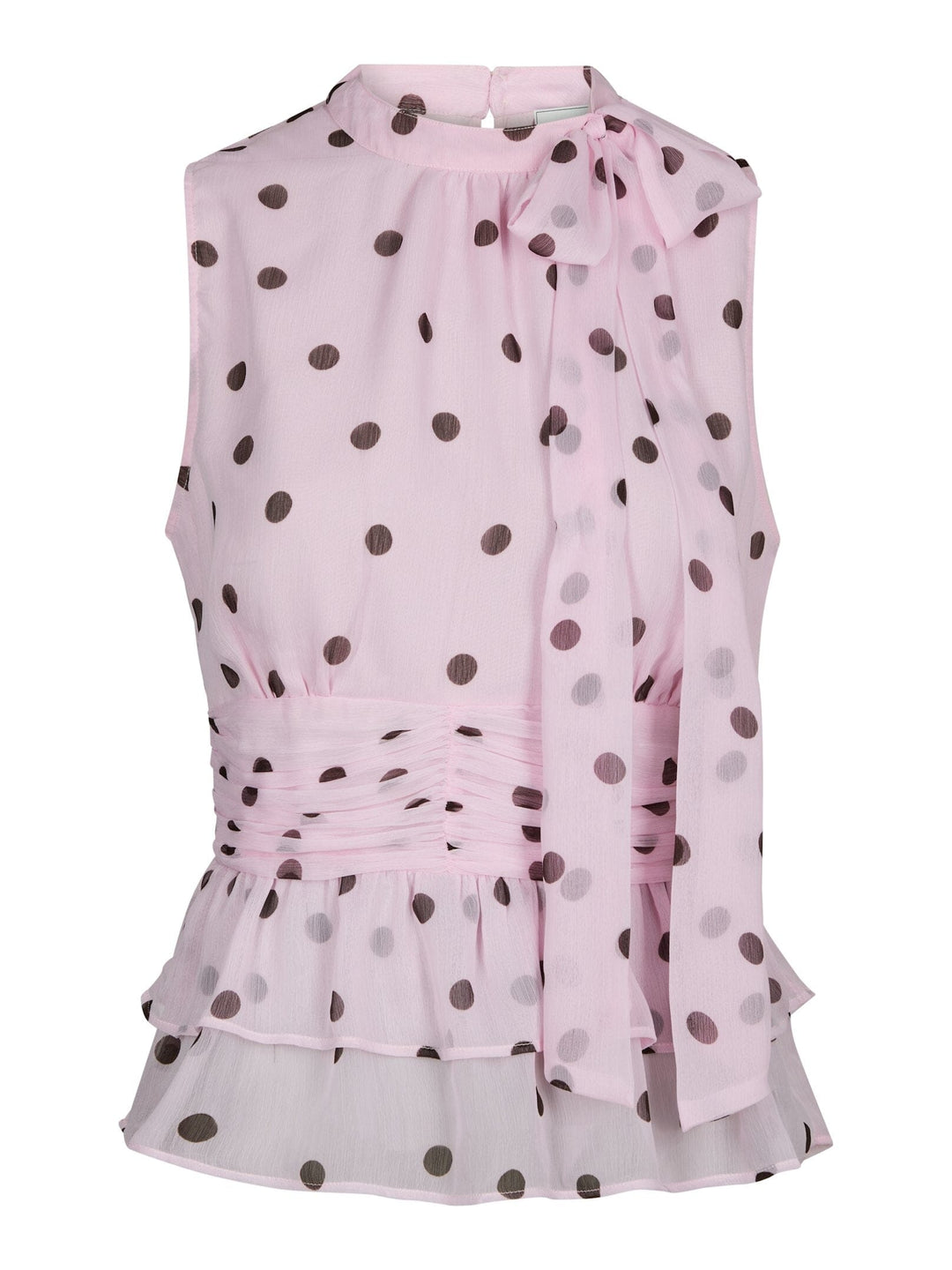 Neo Noir - Ansol Big Dot Top 170503 - 754 - Light Pink Toppe 