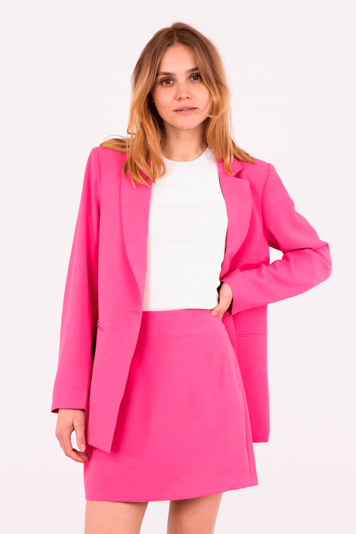 Neo Noir - Avery Blazer - Pink Blazere 