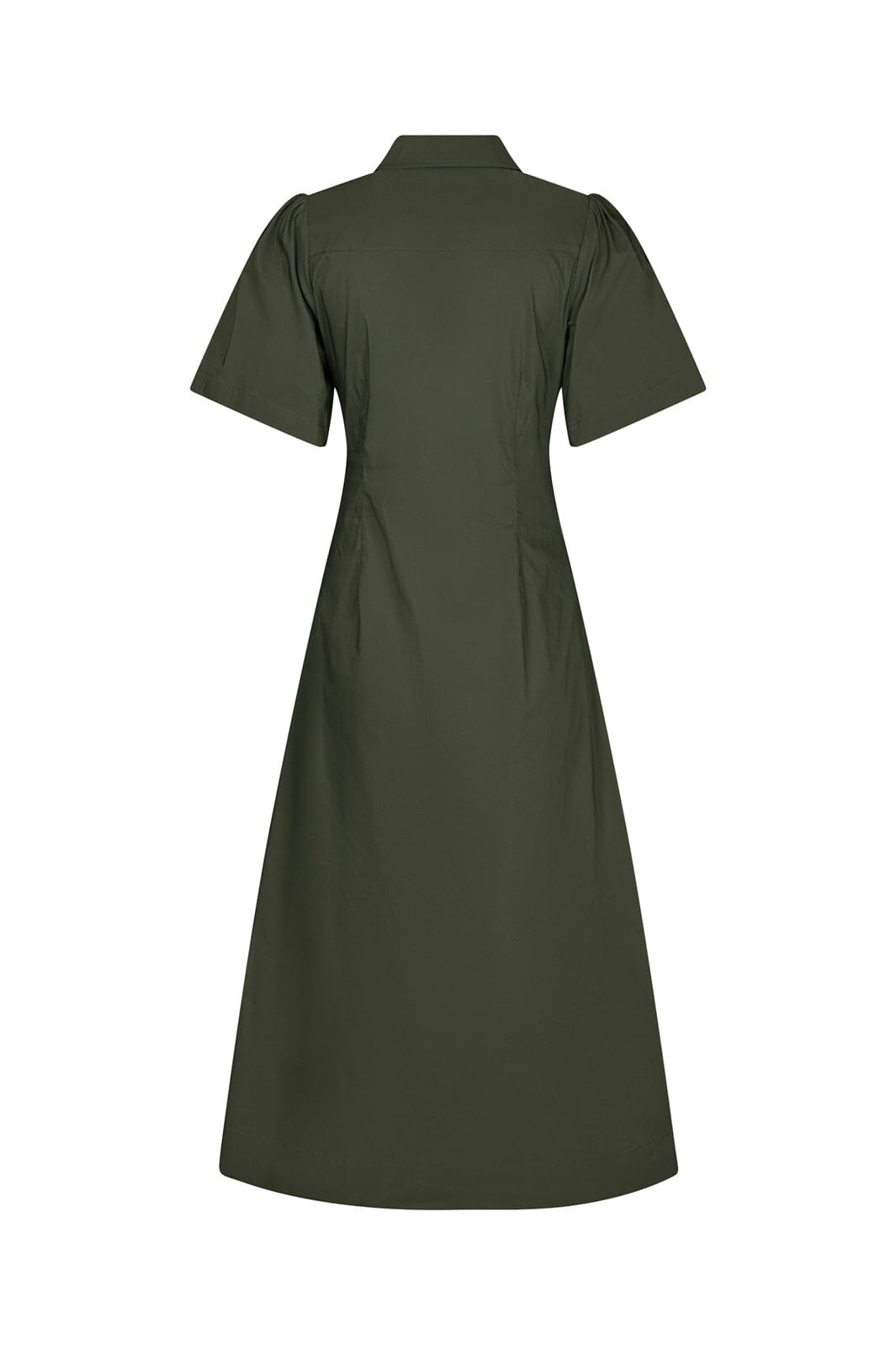 Neo Noir - Baia Poplin Dress 165343 - 151 - Army
