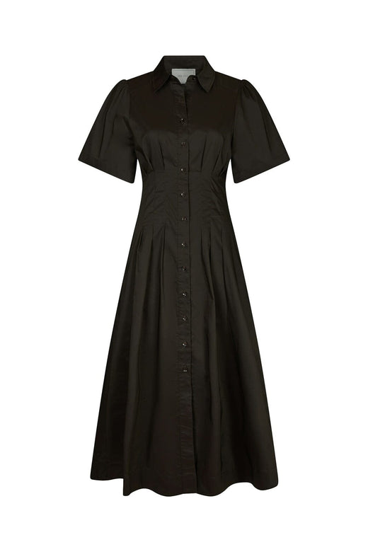 Neo Noir - Baia Poplin Dress 165343 - 584 - Chocolate Brown