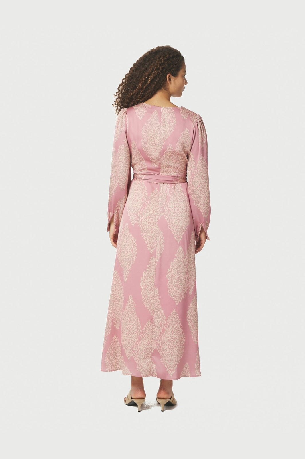 Neo Noir - Bretti Paisley Drop Dress 168466 - 823 - Evening Rose