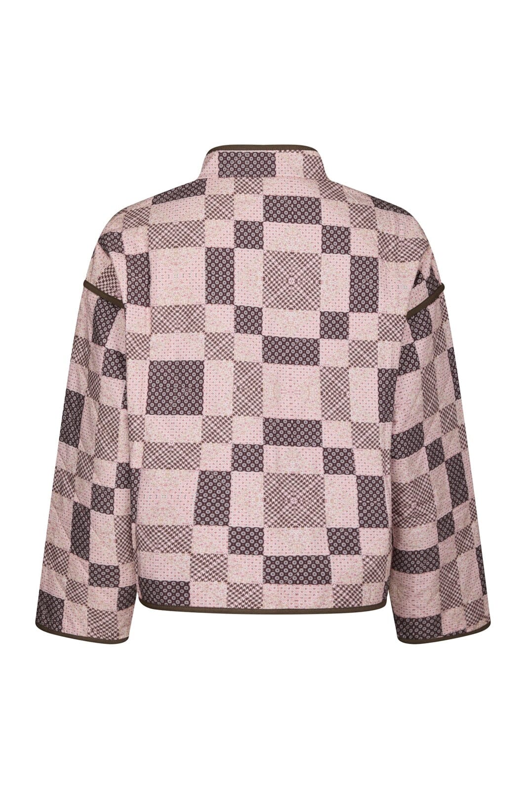Neo Noir - Calah Square Mix Jacket 164793 - 165 - Rose