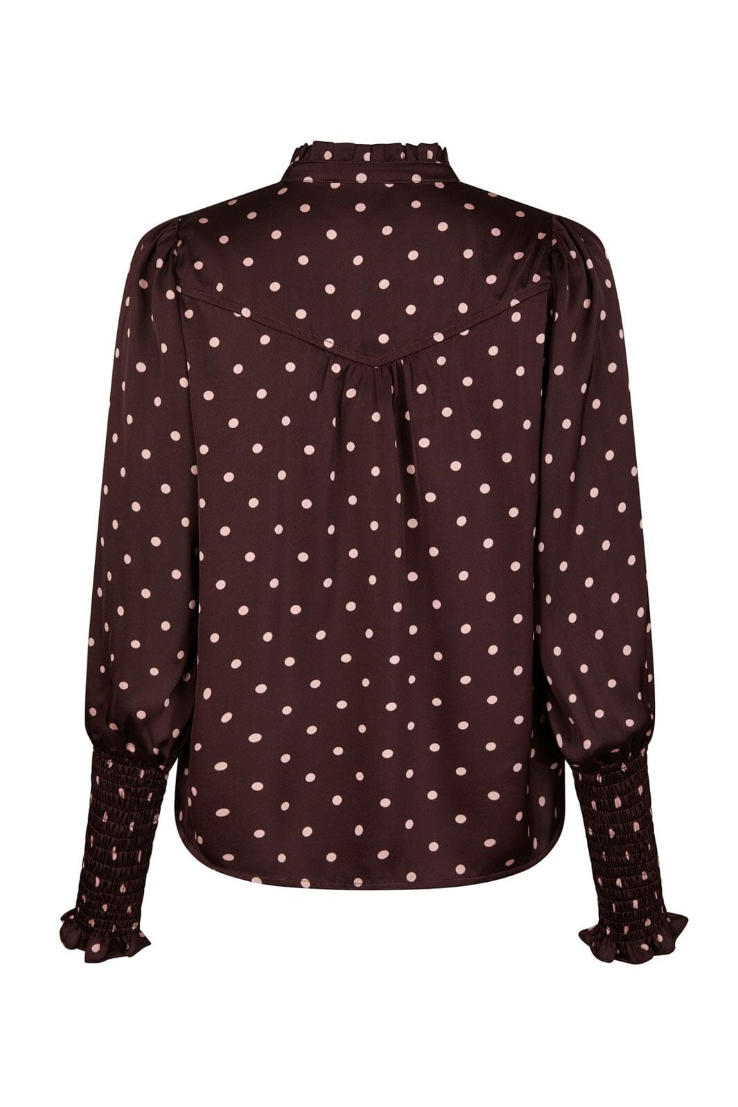 Neo Noir - Camisa Dot Blouse 167161 - 174 - Burgundy