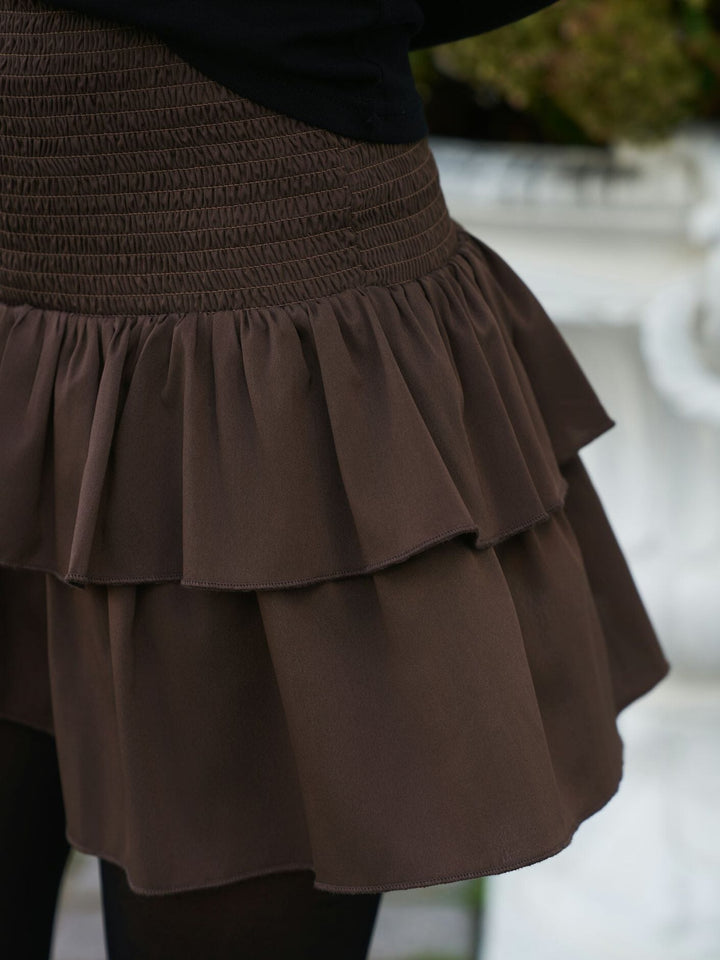 Neo Noir - Carin Skirt 158315 - 676 - Dark Brown Nederdele 