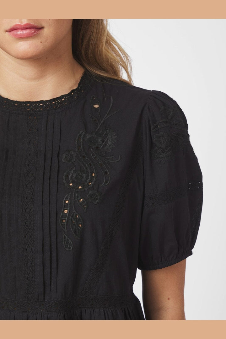 Neo Noir - Carnita Blouse 166753 - 100 - Black