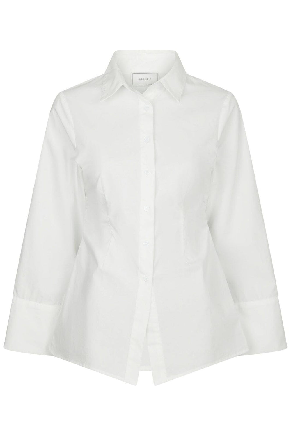 Neo Noir - Caroli Poplin Shirt 165894 - 120 - White