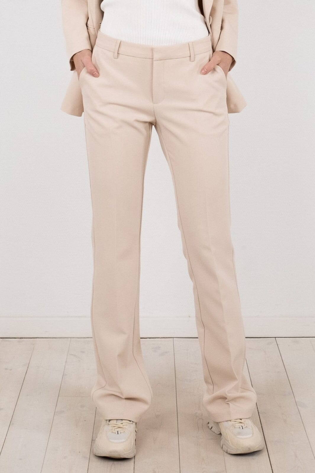 Neo Noir - Cassie Suit Pants - Sand Bukser 