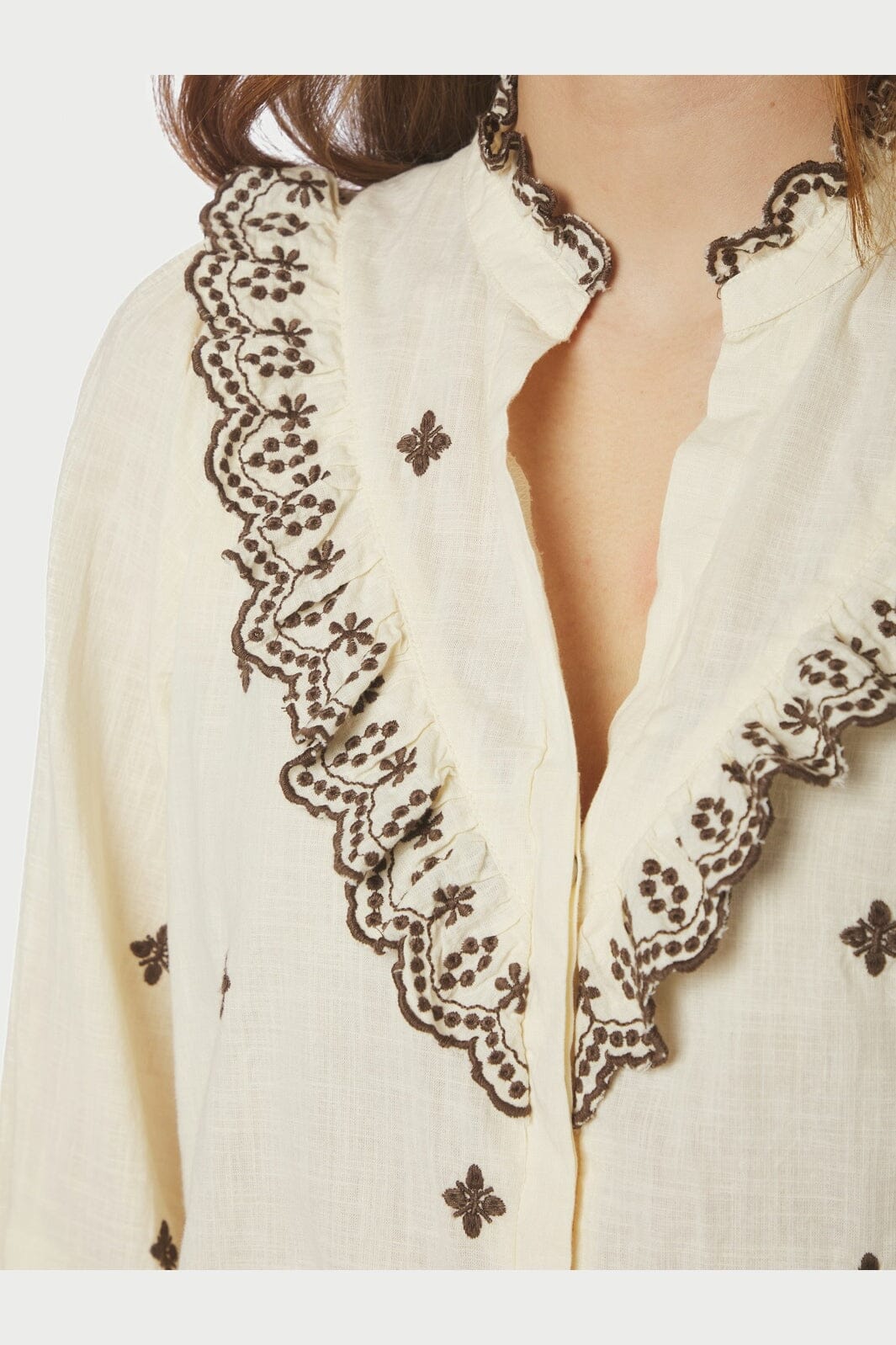 Neo Noir - Degas Blouse 158924 - 432 - Light Yellow/Brown