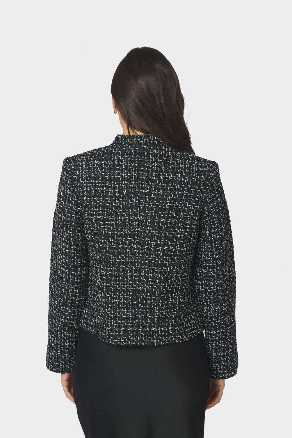 Neo Noir - Denisa Boucle Jacket 170180 - 100 - Black