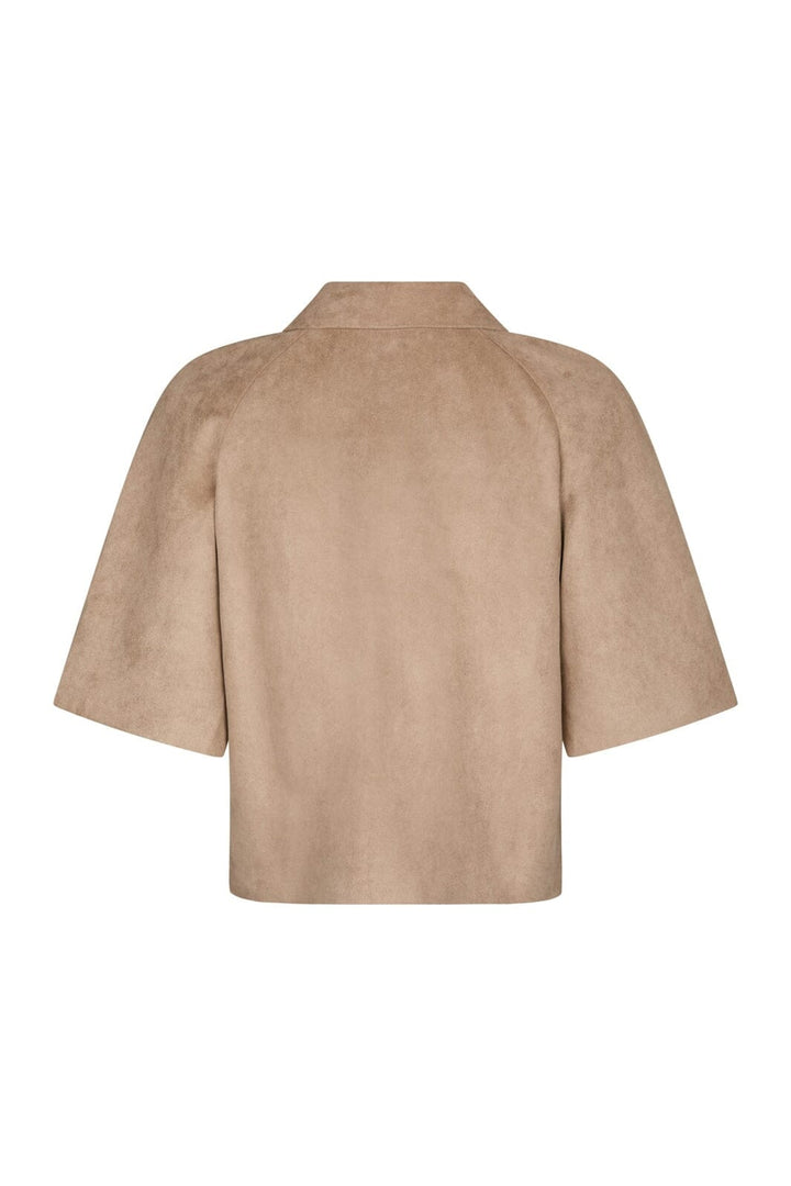 Neo Noir - Editta Faux Suede Jacket 168268 - 213 - Sand