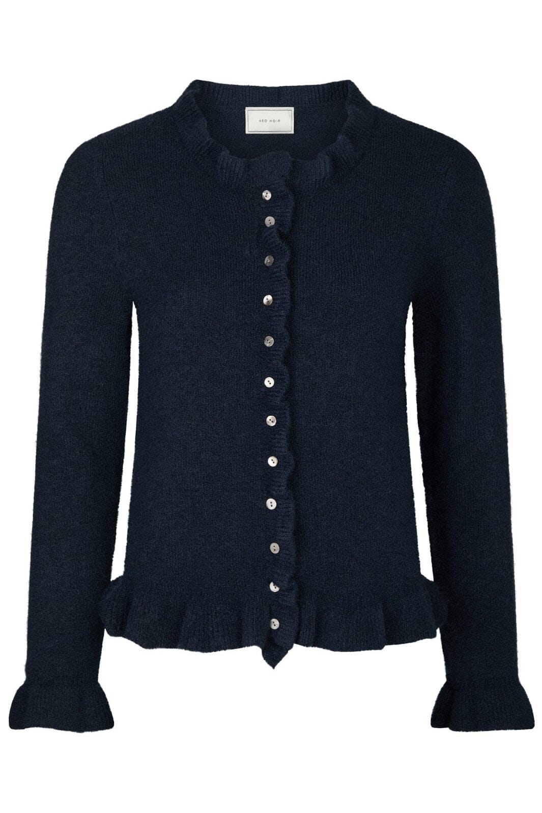 Neo Noir - Elowen Knit Blouse 165456 - 141 - Navy