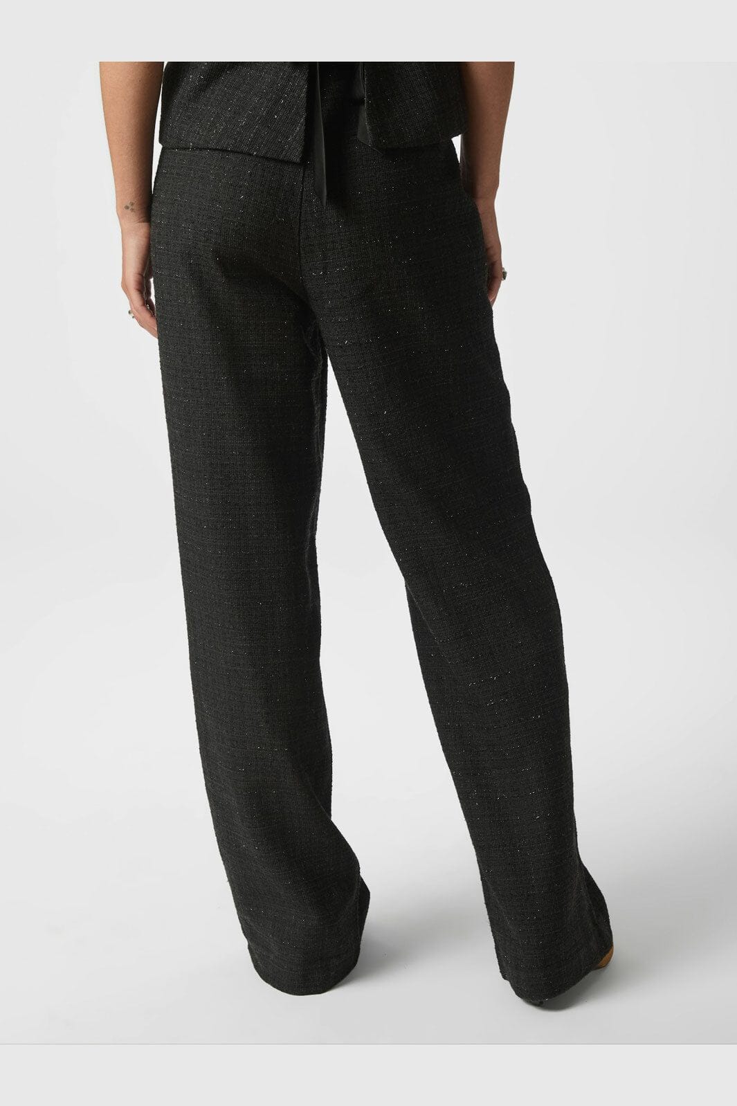 Neo Noir - Emmett Boucle Pants 166902 - 100 - Black