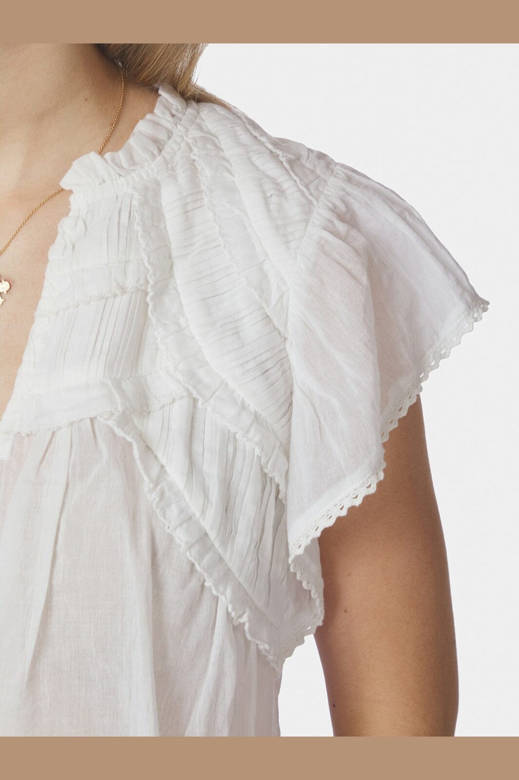 Neo Noir - Fayler S Voile Top 169327 - 120 - White