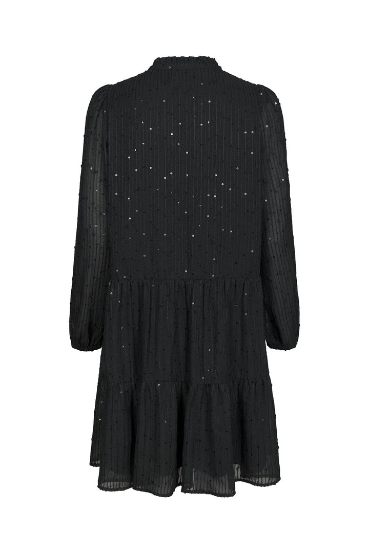 Neo Noir - Federica Glitz Crepe Dress 171109 - 100 - Black