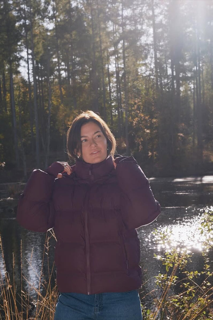 Neo Noir - Fox C Puffer Jacket 158082 - 162 - Bordeaux Jakker 